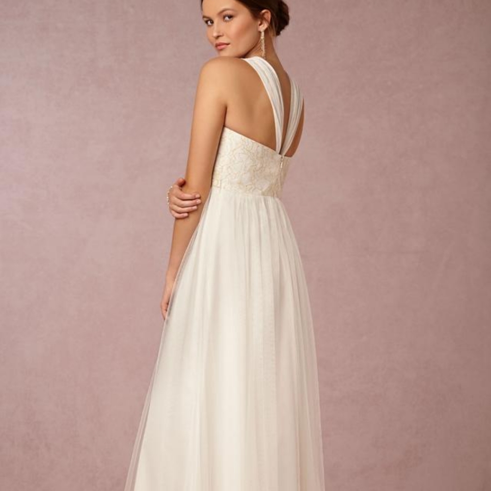 ANTHROPOLOGIEJenny Yoo Ivory Tulle Juliett…